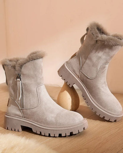 Stylische Winterstiefel Damen Elegant Bequem