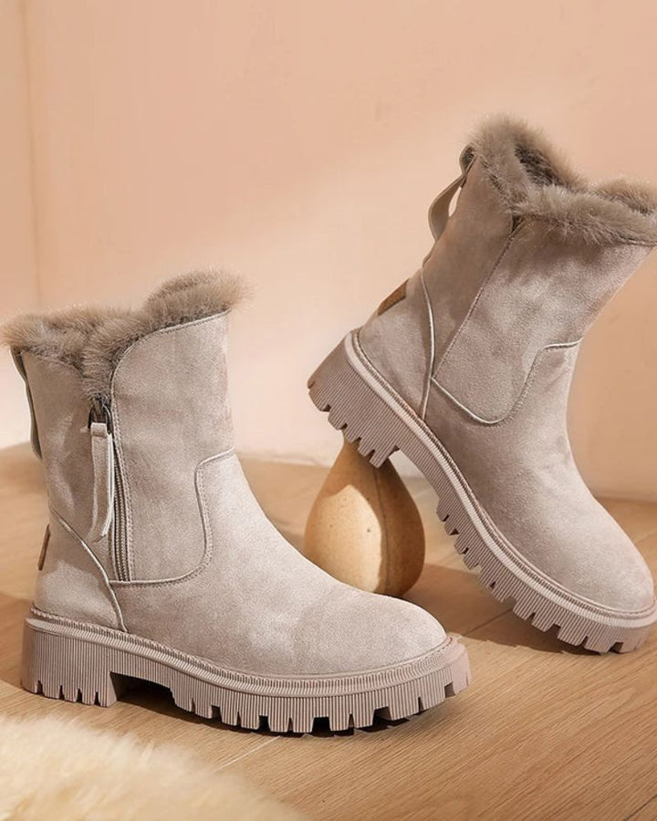 Stylische Winterstiefel Damen Elegant Bequem