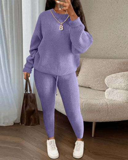 Bequeme 2-teilige Loungewear Damen Set