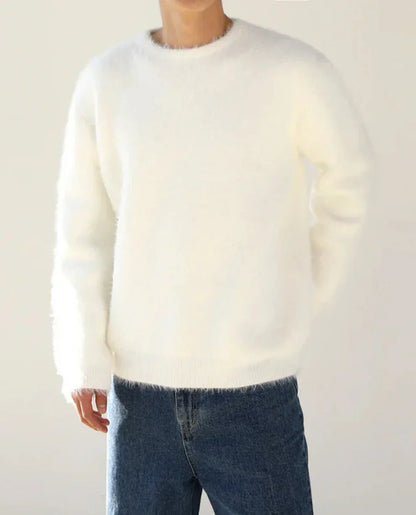 Weicher Herren Pullover Rundhals Design