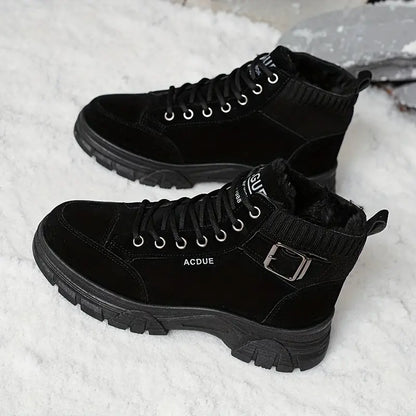 Weiche Samt Stiefel Damen