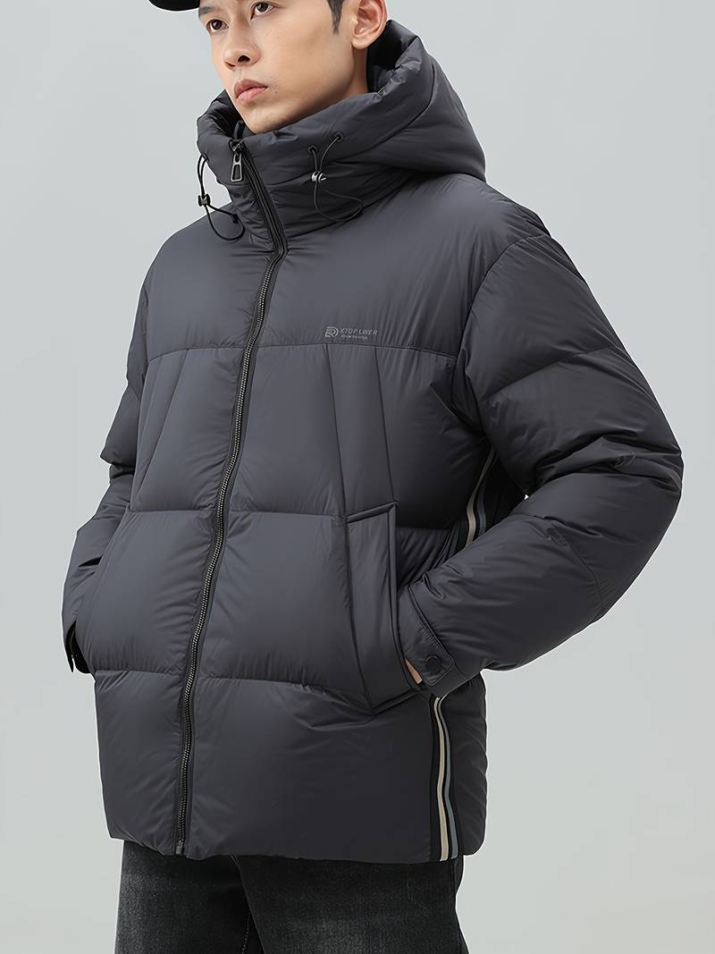 Stylische Herren Daunenjacke Warm Wasserdicht - IdealeKleiden