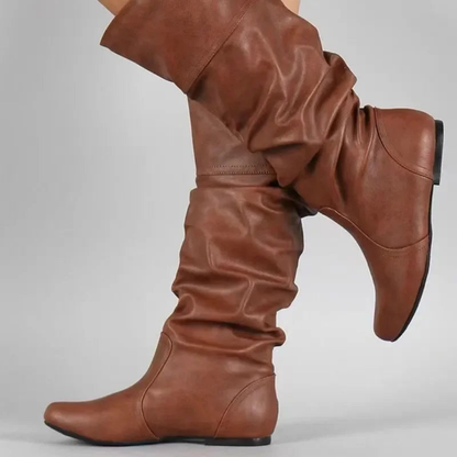 Hohe Cowboy-Stiefel Damen Westernstil