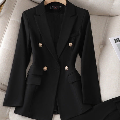 Elegantes Frauen Zweiteiler Chic Abendkleid