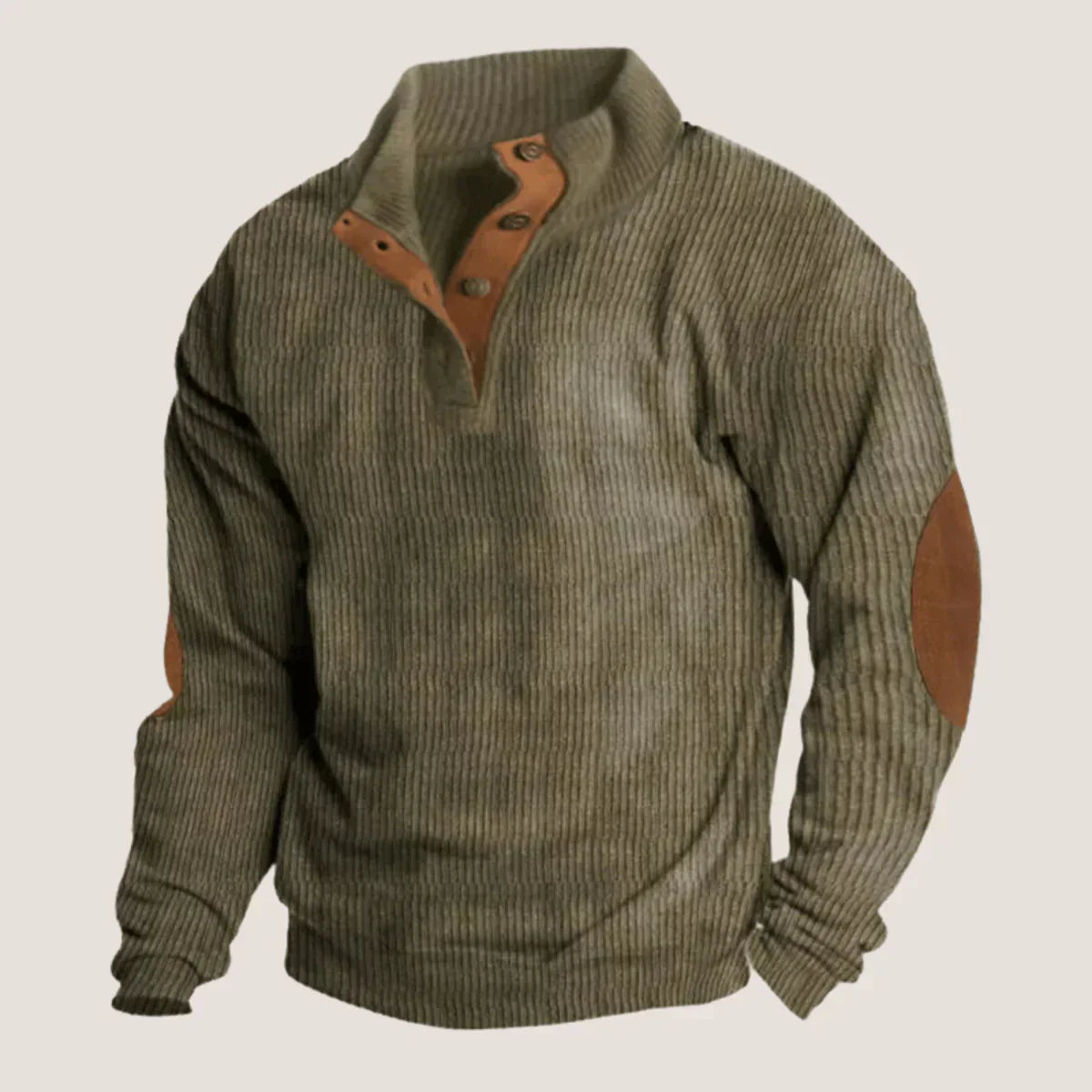Modischer Ripp-Pullover für Herren