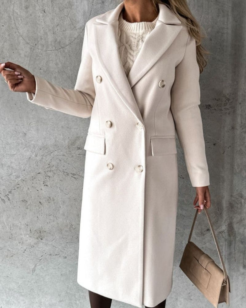 Eleganter Damenwintermantel Modisch