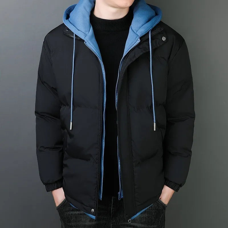Herren Winterjacke Warm Dicht Verstärkt