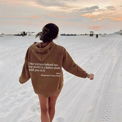 Übergroßes Sweatshirt Damen Weich