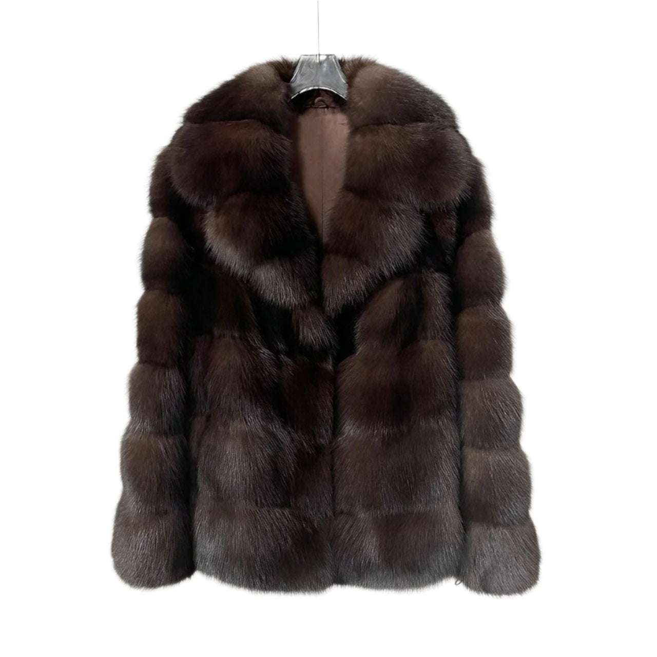 Winterkleid Lang Klassischer Kragen Damen