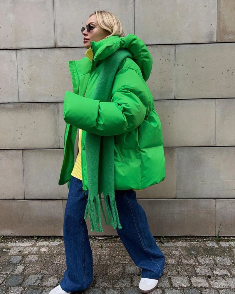 Bequeme Damenjacke Baumwolle Fleece