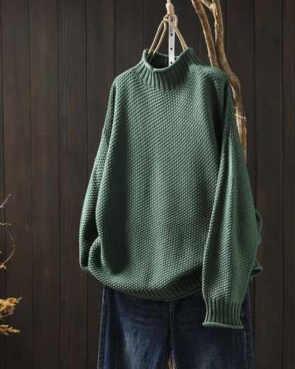 Weiches Frauenkleid | Strickpullover Damen
