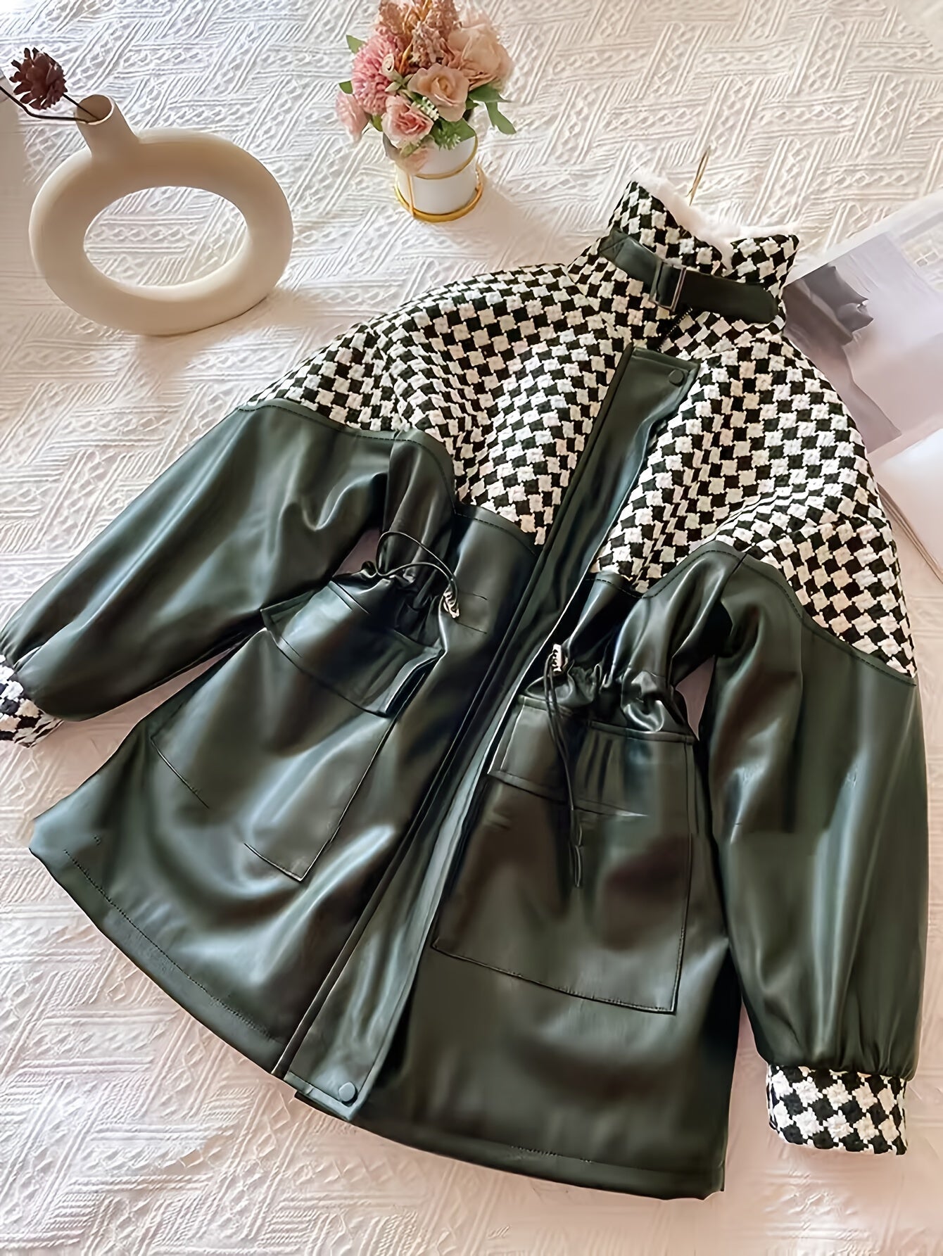 Weiche Damenjacke Herbst Winter