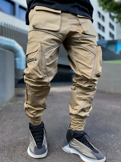 Männer Cargohose Bequem Freizeit - IdealeKleiden