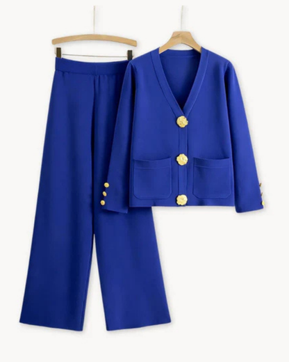 Elegante Strickkleidung Set Damen