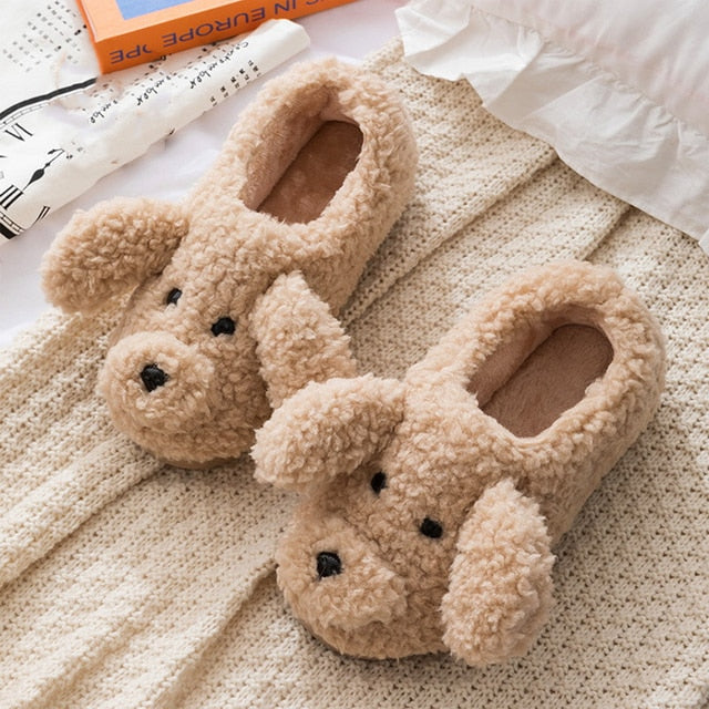 Bequeme Damen Hausschuhe mit Tierdesign