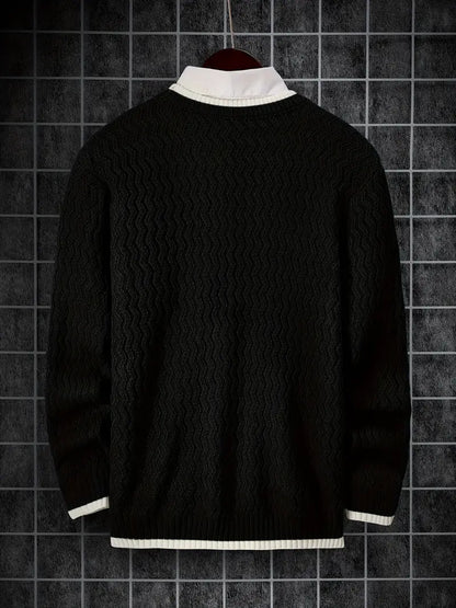 Lässiger Herren Pullover Relaxed Fit