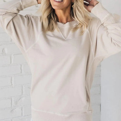 Modischer Pullover Mit Taschen