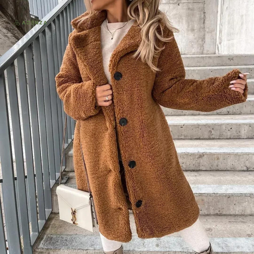 Weicher Teddy Mantel Oversized Warm