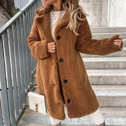 Weicher Teddy Mantel Oversized Warm