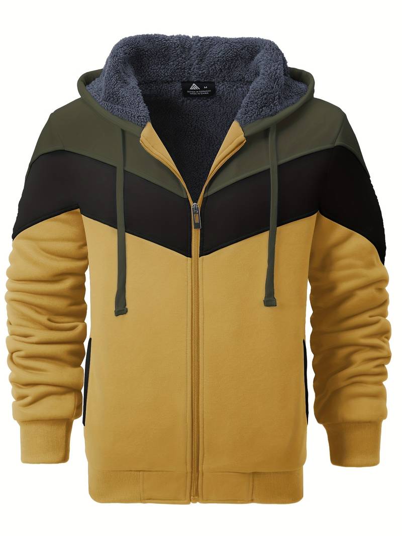 Herren Langarmjacke 3-Farben Trendy