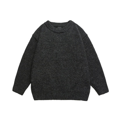 Klassischer Wollpullover Elegant Damen
