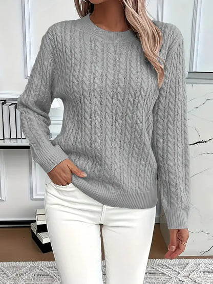 Herbstpullover Damen Bequem