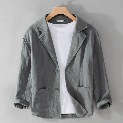 Elegante Leinenjacke Sommer