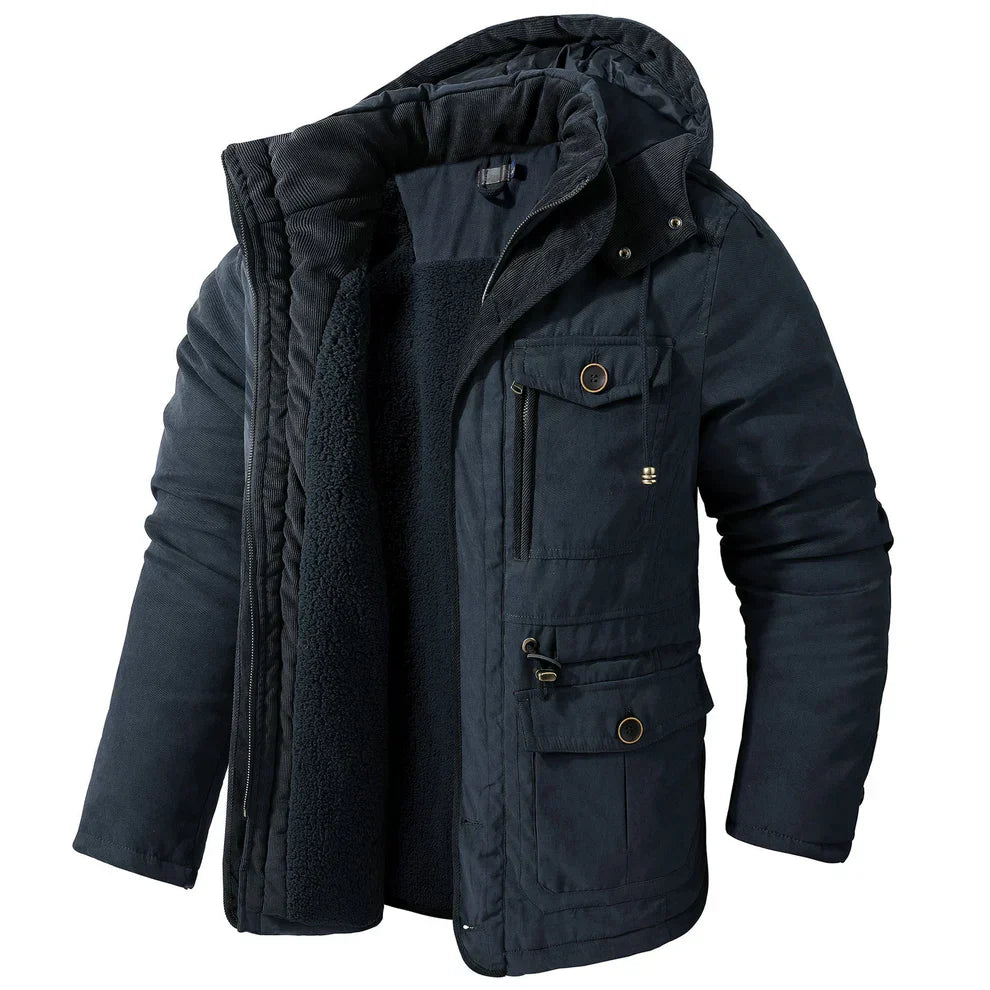 Herren Thermojacke Warm Fleece Isolierung