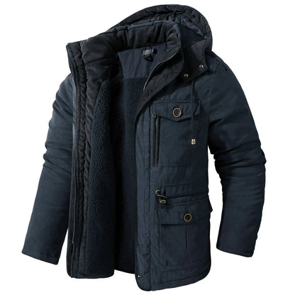 Herren Thermojacke Warm Fleece Isolierung