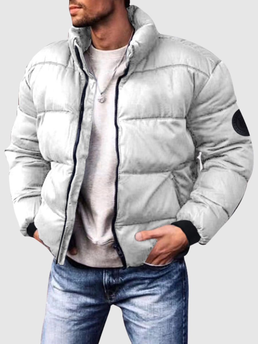 Herren Winterjacke Polyester Warm Isoliert