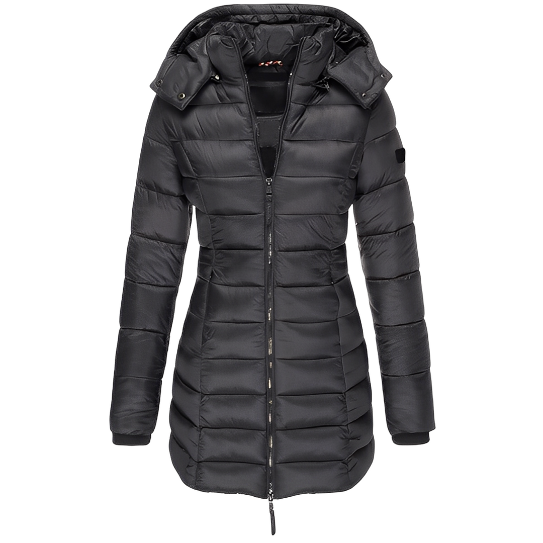 Eleganter Damenmantel Warm Gepolstert