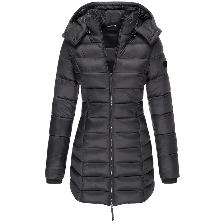 Eleganter Damenmantel Warm Gepolstert