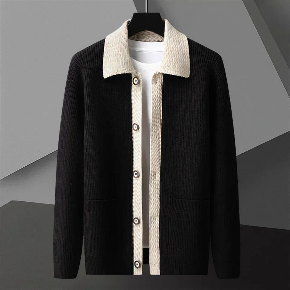 Stilvolle Strickjacke mit Vintage-Look