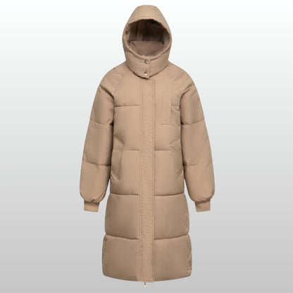 Lange Winterjacke Damen Daunenjacke
