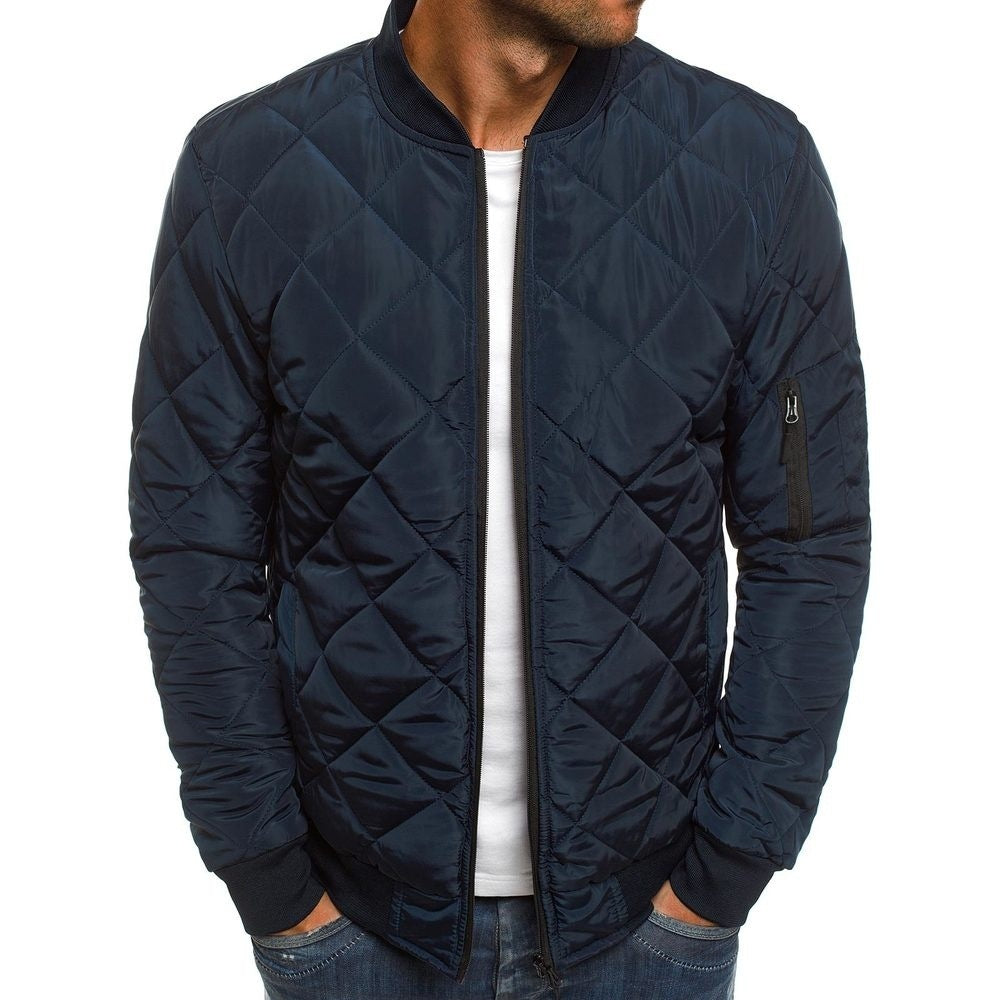 Leichte Herren Bomberjacke Baumwolle Modern