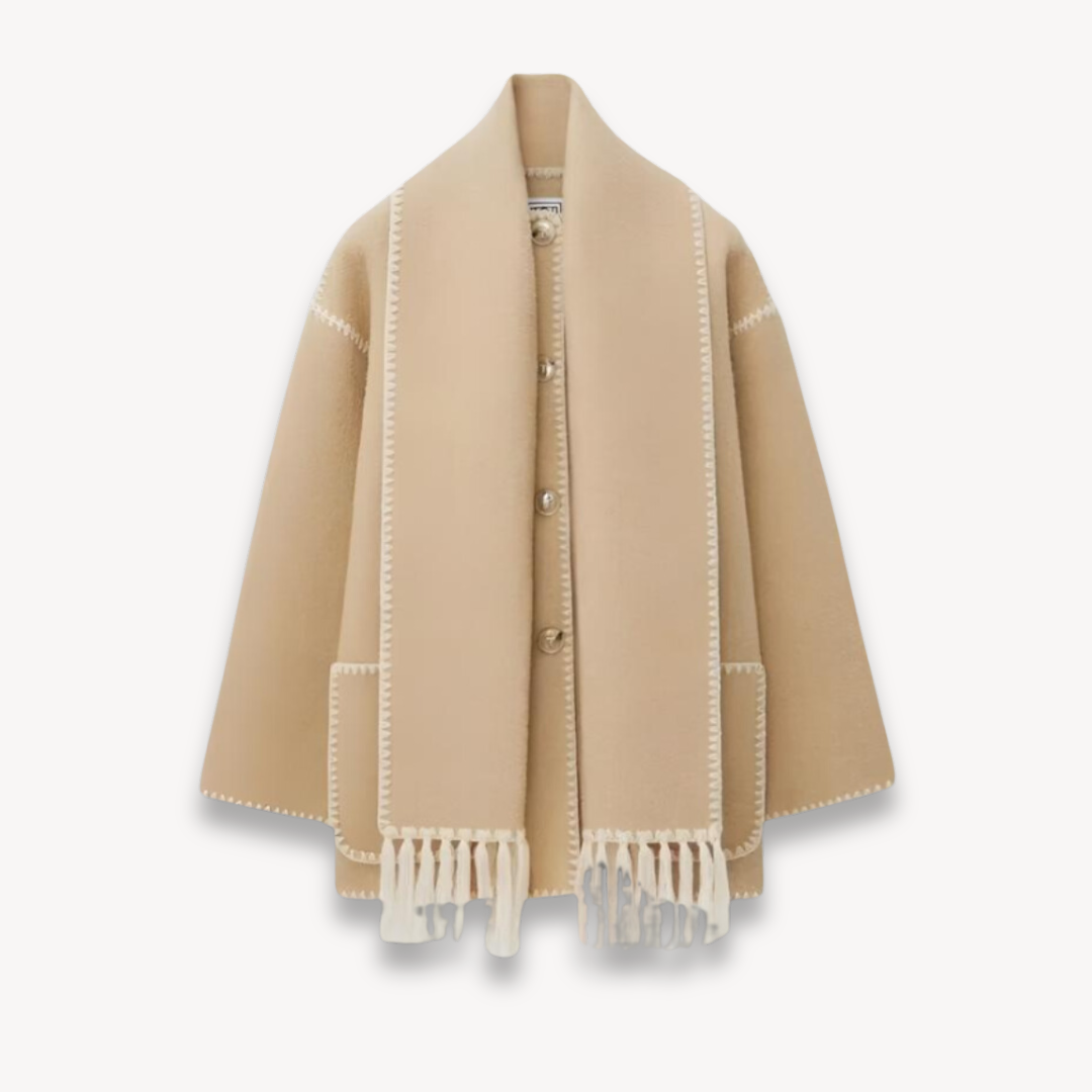 Winterjacke Damen Schal inklusive