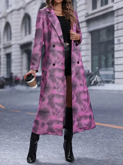 Eleganter Wintermantel Lang Chic Damen
