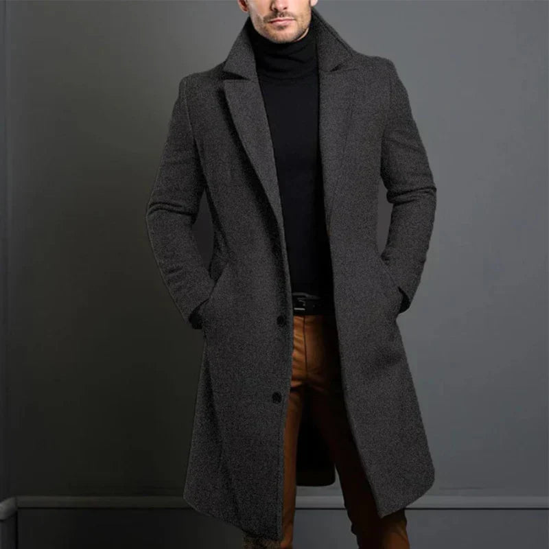 Herren Wollmantel Qualität Made