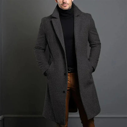 Herren Wollmantel Qualität Made
