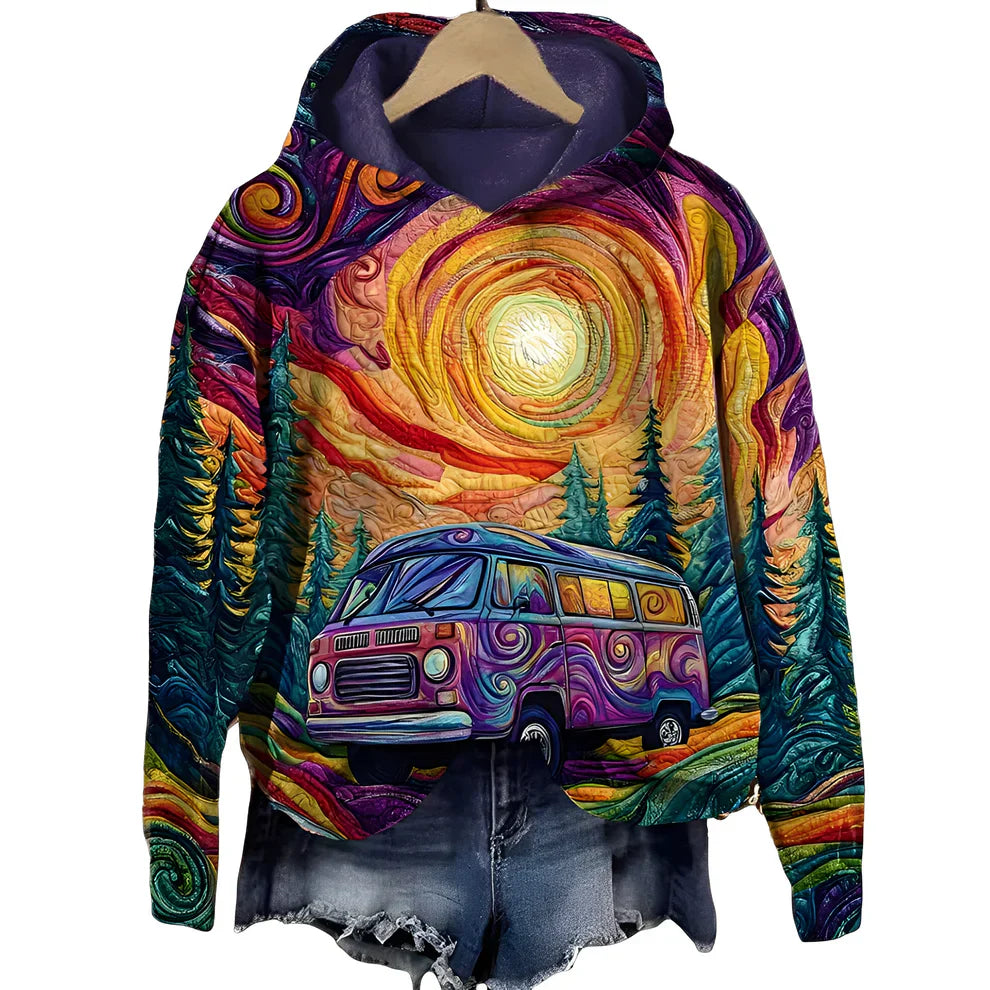 Damen Hoodie Klassisch Stylisch