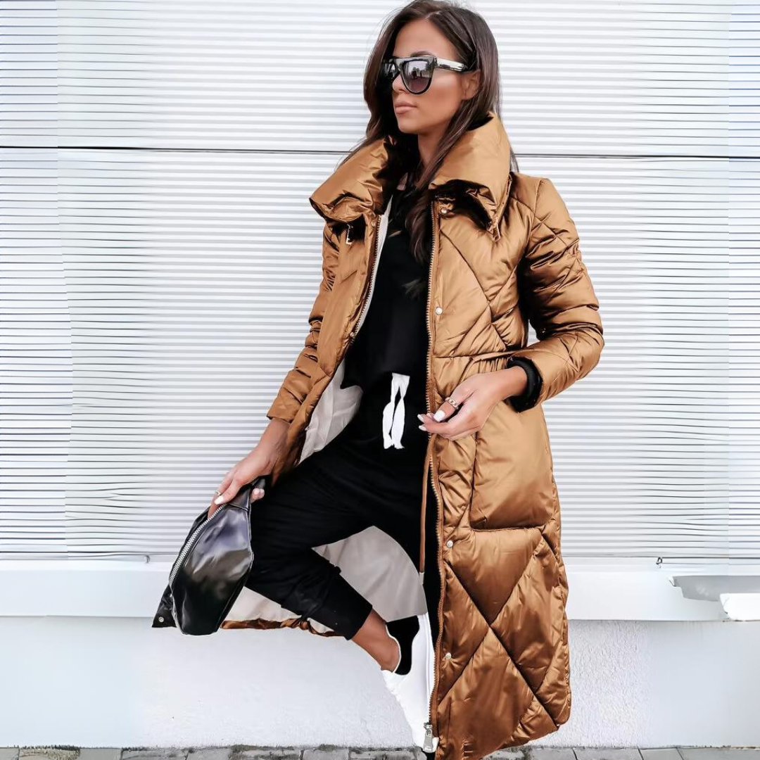 Elegante Damenjacke Warm Isoliert