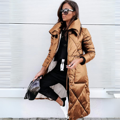 Elegante Damenjacke Warm Isoliert
