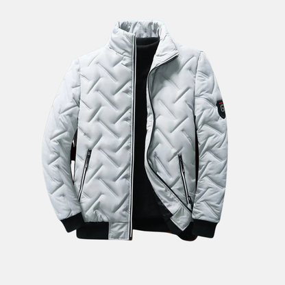 Warme Steppjacke Hochcoller Wintermantel