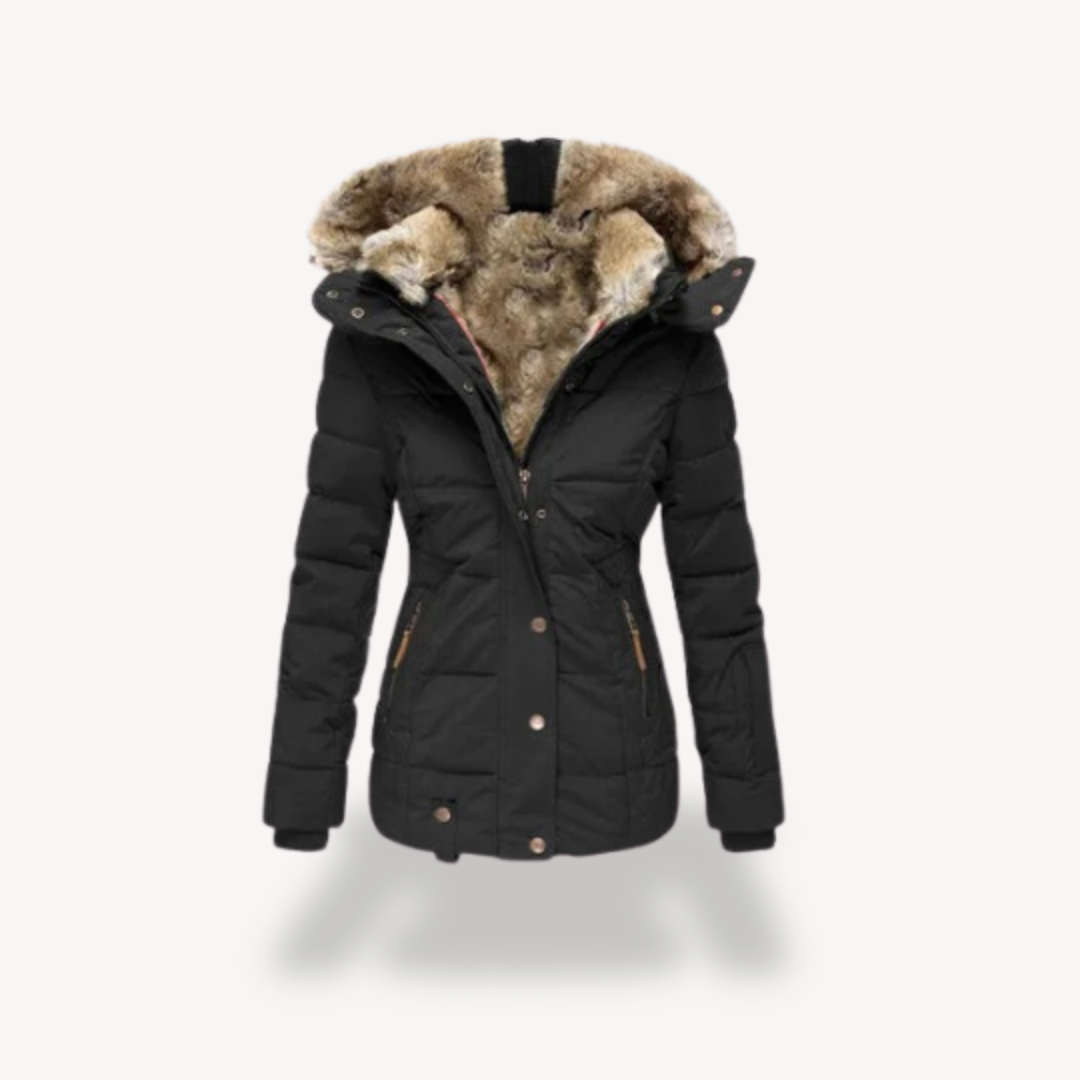 Weiche Faux-Fur Jacke Damen Winter