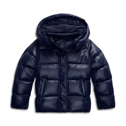 Dicke Steppjacke Damen Kapuze Warm - IdealeKleiden
