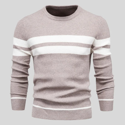 Herren Pullover Warm Baumwolle Bequem