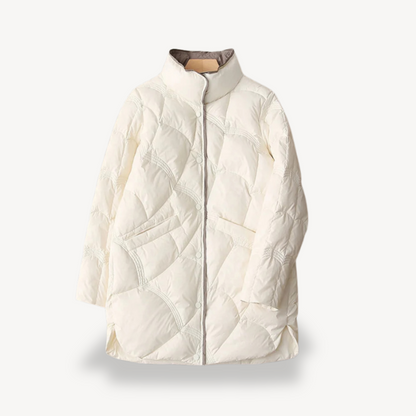 Warmes Wintersportjacke Damen Daunen gefüttert