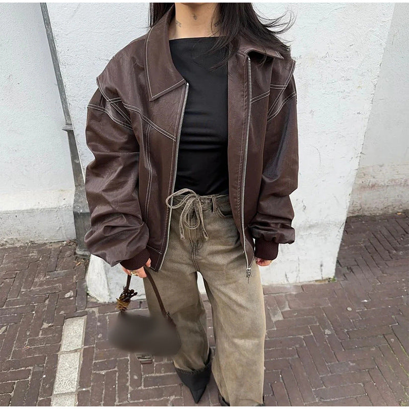 Stylische Oversized Jacke Damen