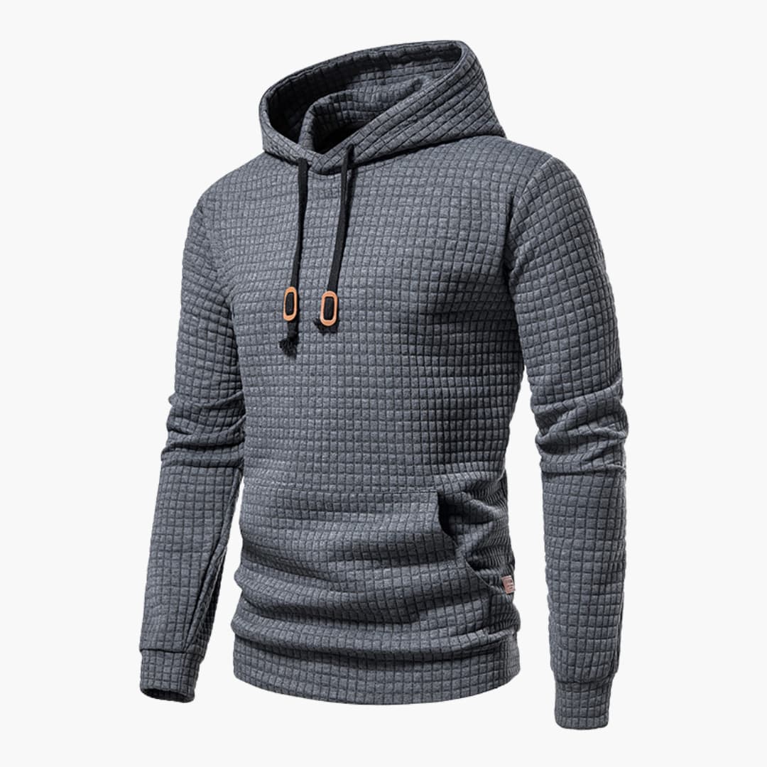 Karierte Hoodiejacke Sportlich