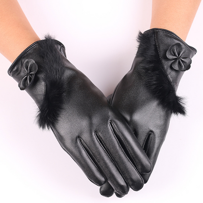 Elegante Lederhandschuhe Damen